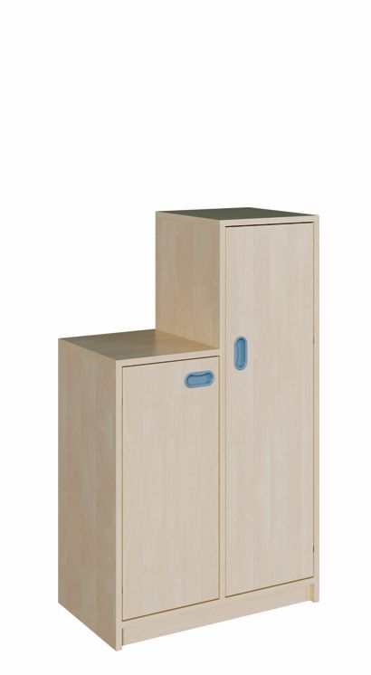 SideStep Schrank 80/120 cm, 2 Türen